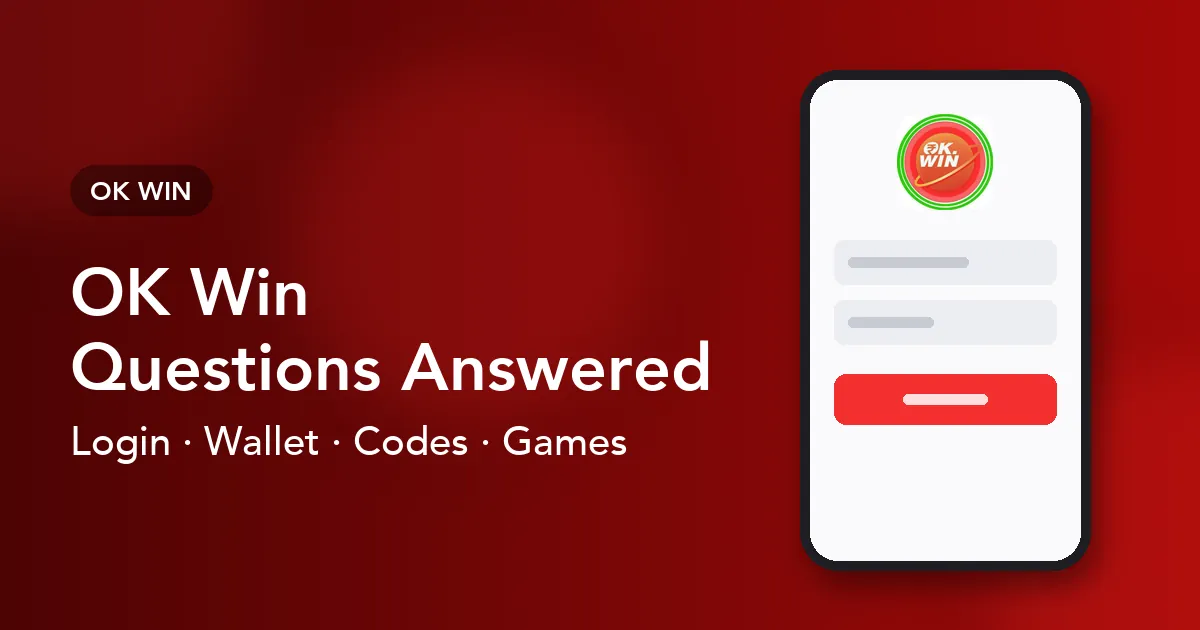 Banner for the OK Win frequently asked questions page